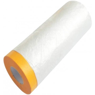 Bsci Factory Dustproof And Waterproof Disposable Shields Protective Masking Film Dust Sheet Roll For Painting